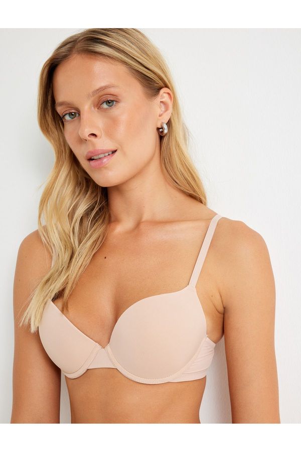 Koton Koton Push Up Bra Filled Underwire Supported Basic