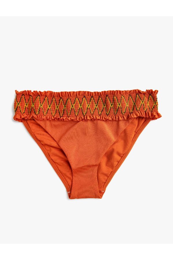 Koton Koton Ruffle Detailed Bikini Bottom