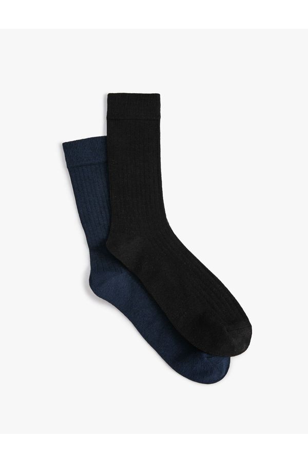 Koton Koton Set of 2 Socks Multi Color