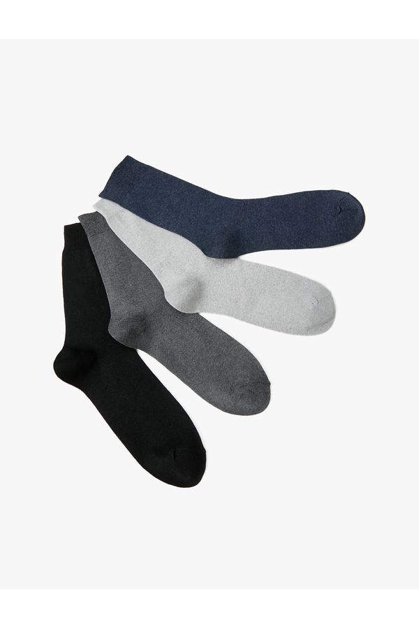 Koton Koton Set of 4 Socks Multi Color