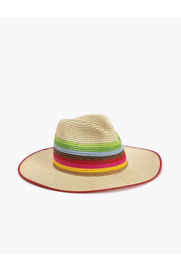 Koton Koton Straw Hat Multicolor