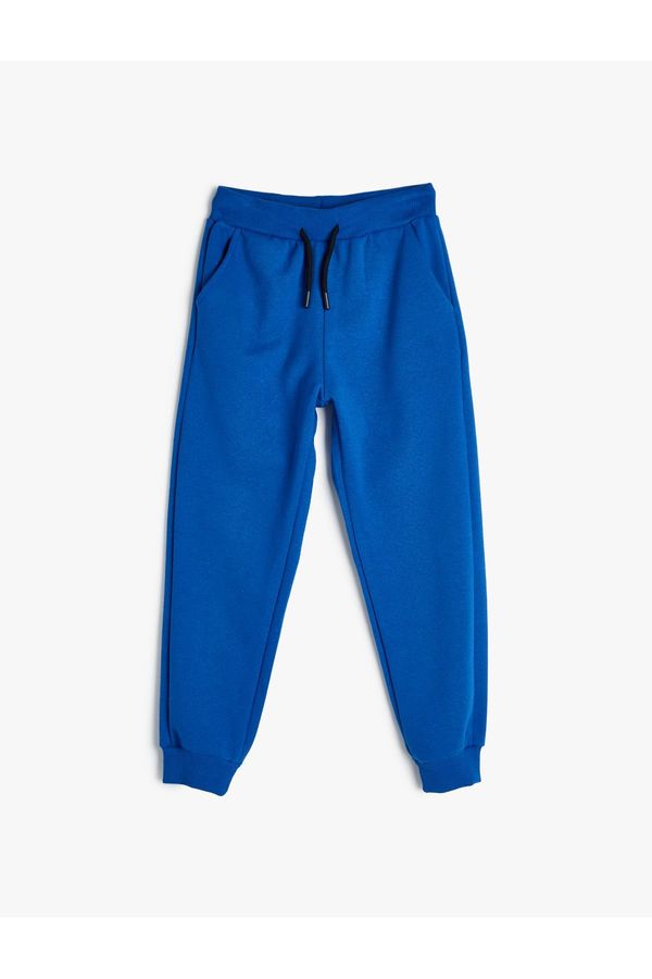 Koton Koton Tied Waist Pocket Detailed Jogger Sweatpants