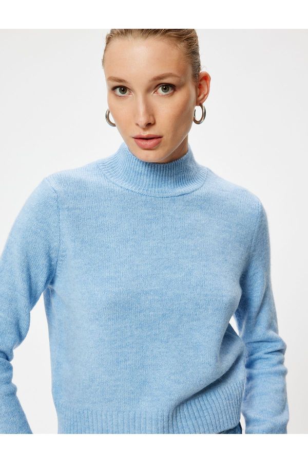 Koton Koton Turtleneck Knitwear Sweater Long Sleeve Soft Textured