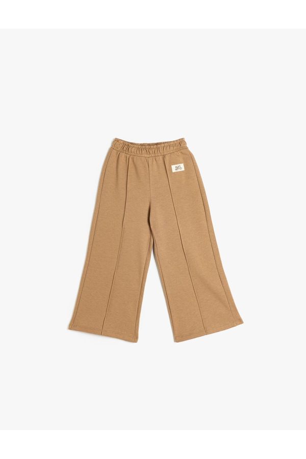 Koton Koton Wide Leg sweatpants. Elastic Waist.