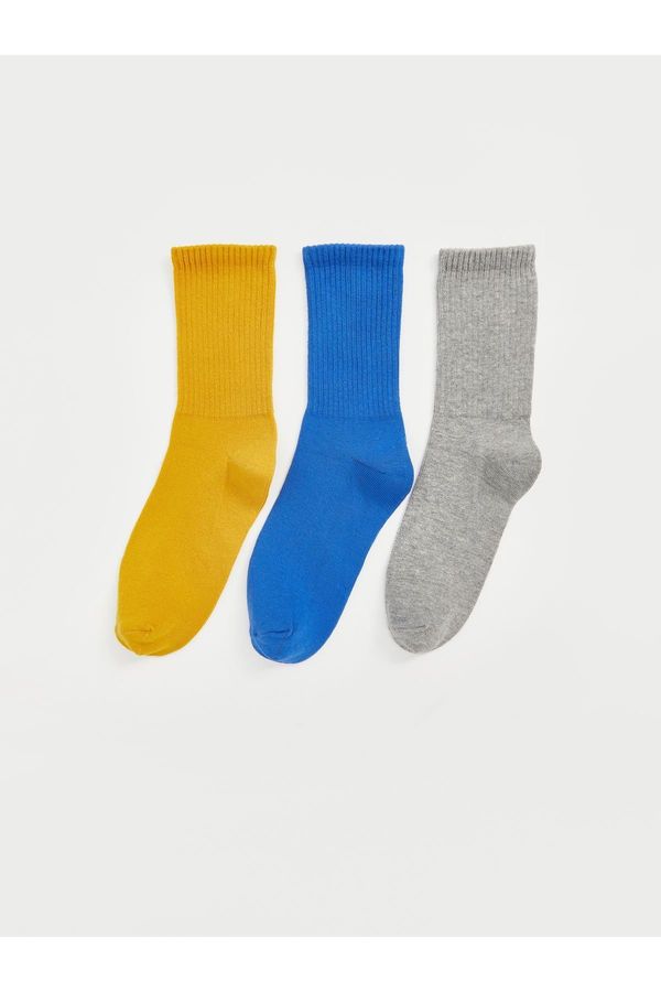 LC Waikiki LC Waikiki Basic Boy Socks 3-Piece