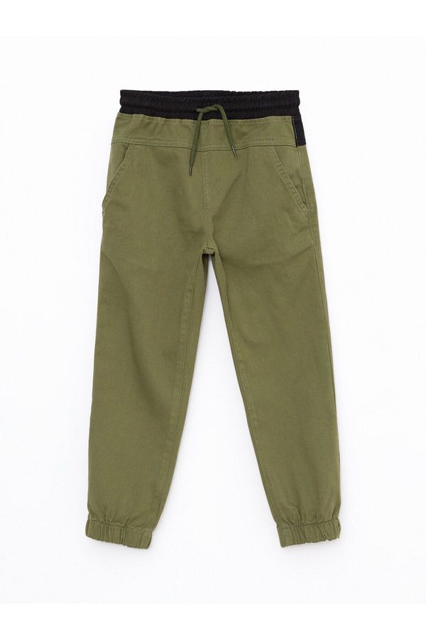 LC Waikiki LC Waikiki Basic Gabardine Boy's Jogger Trousers with Elastic Waist