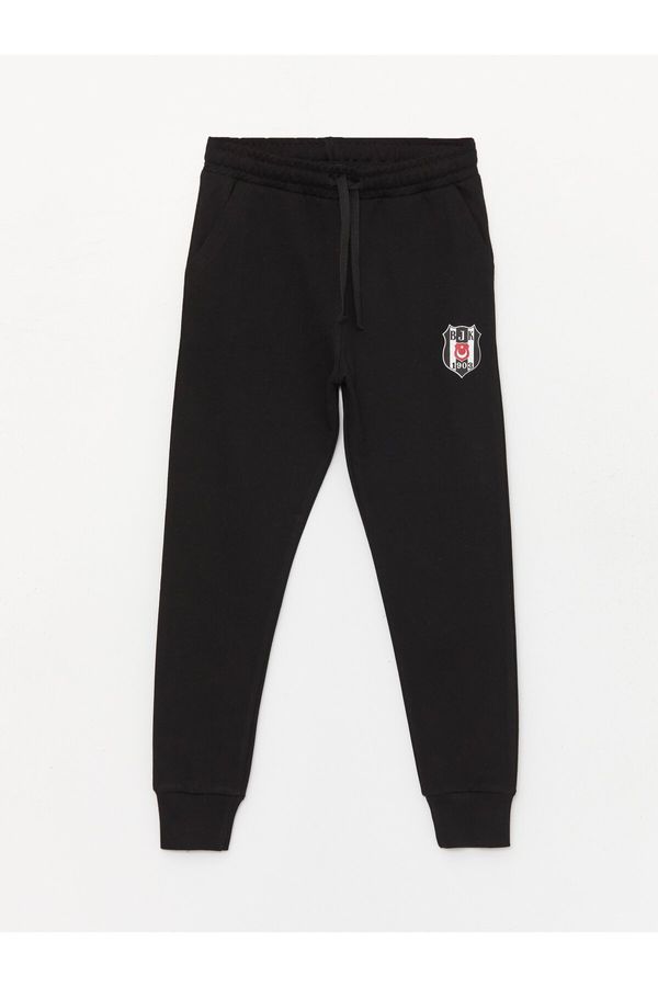 LC Waikiki LC Waikiki Boys' Elastic Waist Beşiktaş Printed Jogger Sweatpants