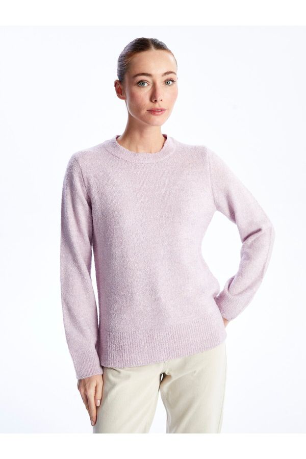 LC Waikiki LC Waikiki Crew Neck Plain Long Sleeve Women's Knitwear Sweater