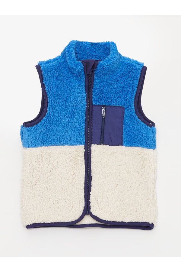 LC Waikiki LC Waikiki High Neck Color Block Fleece Baby Boy Vest