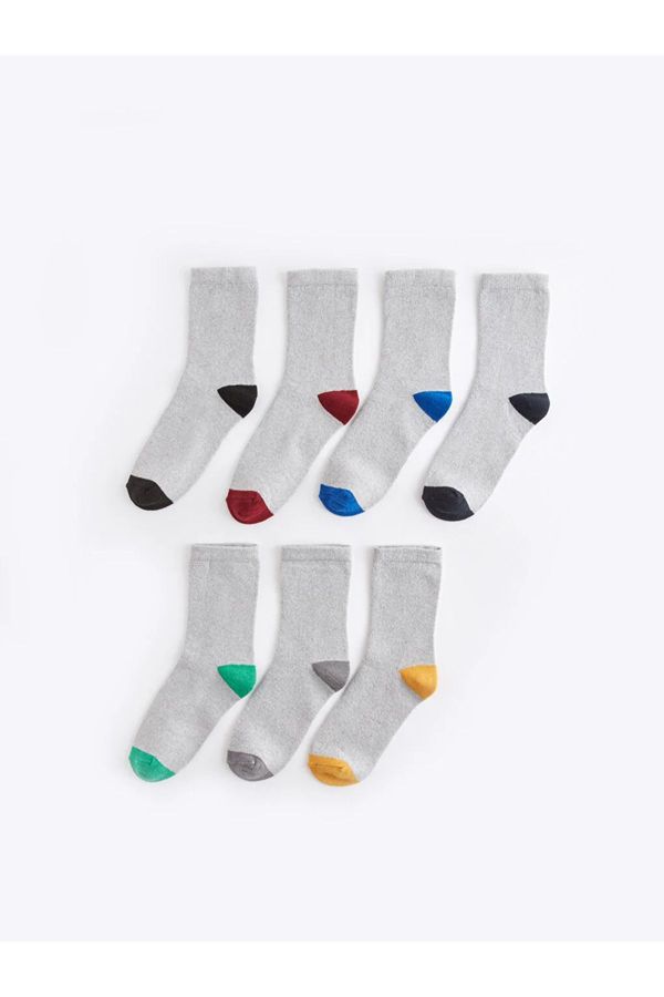 LC Waikiki LC Waikiki LCW Kids Color Block Boy Socks 7 Pack