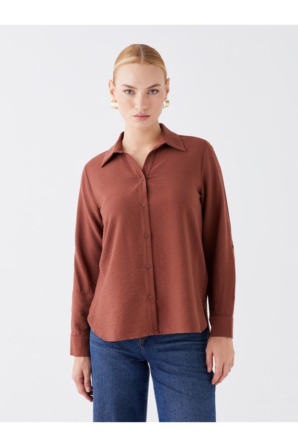 LC Waikiki LC Waikiki Plain Long Sleeve Women's Shirt