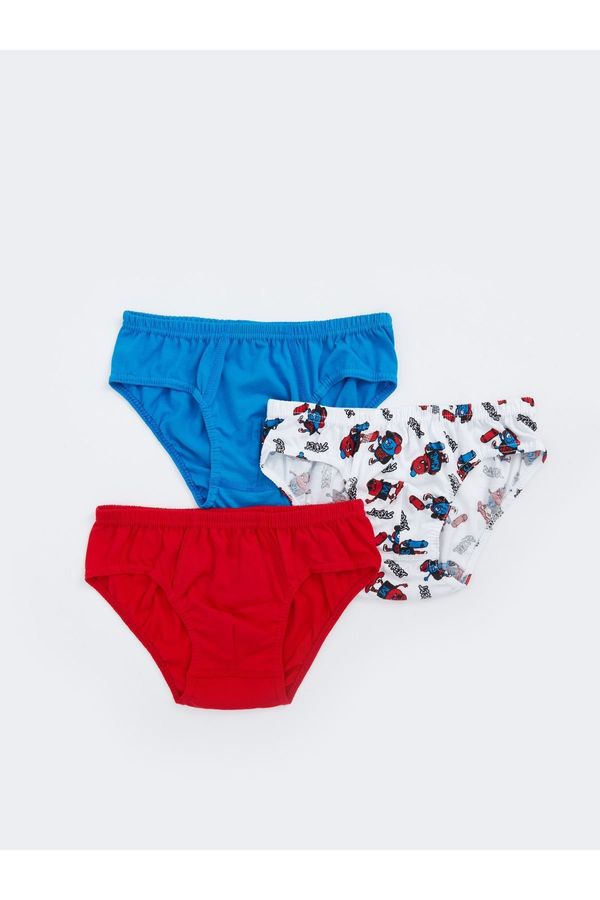 LC Waikiki LC Waikiki Printed Boy's Panties 3-Piece