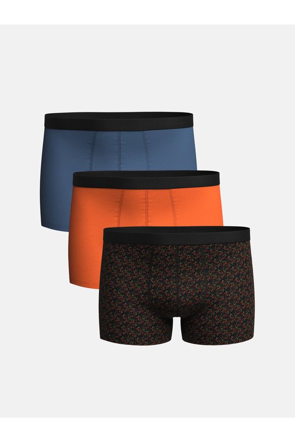 LC Waikiki LC Waikiki Standard Fit, Flexible Fabric Men's Boxer 3-Pack