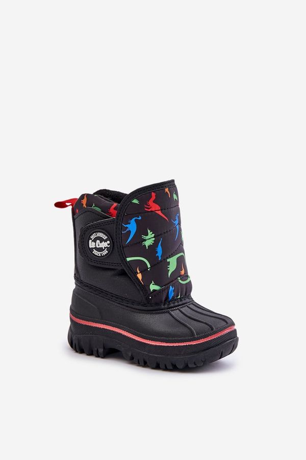 Kesi Lee Cooper children's snow boots with dry zip black