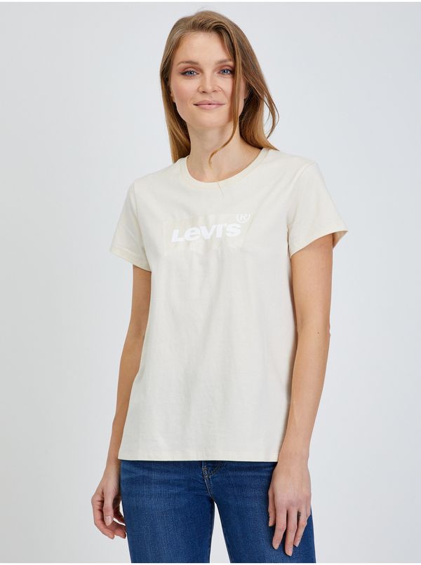 Levi's® Levi&#39;s Beige Women&#39;® s T-Shirt - Women