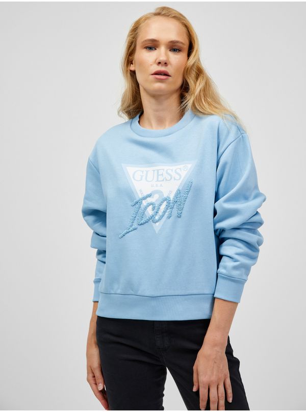Guess Light blue Womens Sweatshirt Guess - Women