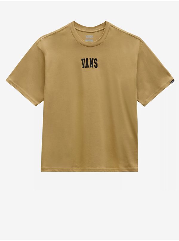 Vans Light brown men's T-shirt VANS Arched Mid - Men