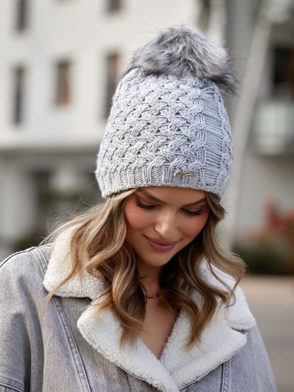 FASARDI Light gray winter cap