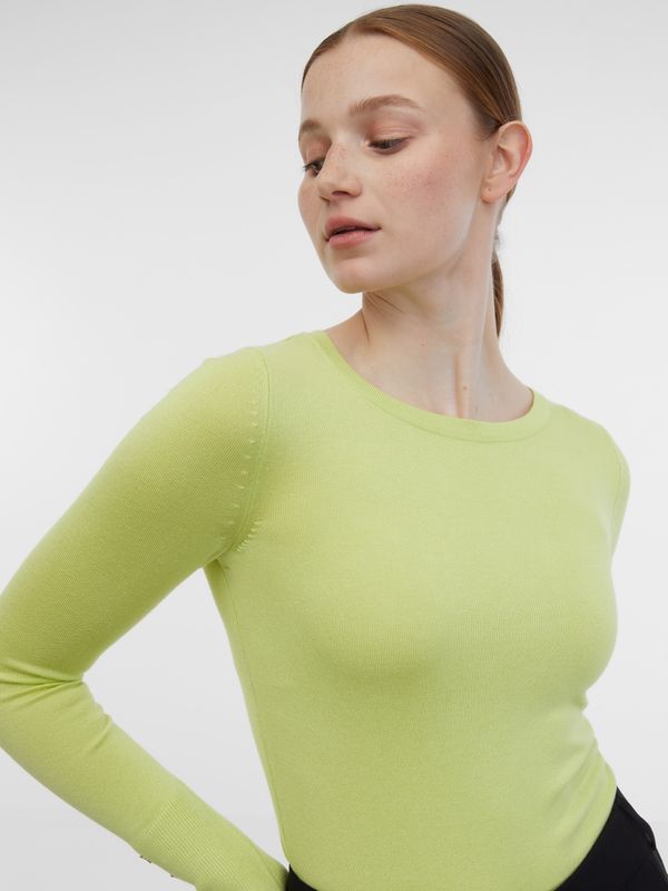 Orsay Light green women's sweater ORSAY