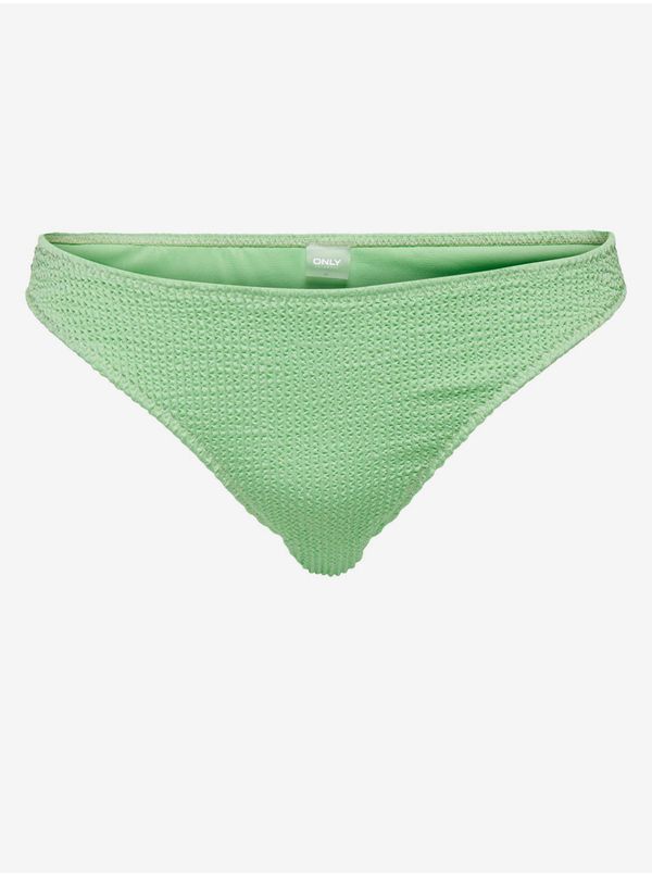 Only Light green women's swimwear bottom ONLY Amanda - Women