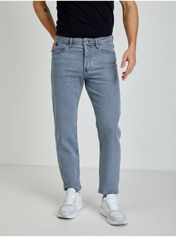 Tom Tailor Light Grey Men's Straight Fit Jeans Tom Tailor Denim - Men's