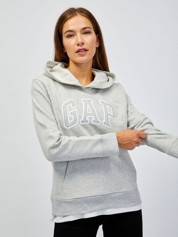 GAP Light grey women's hoodie GAP