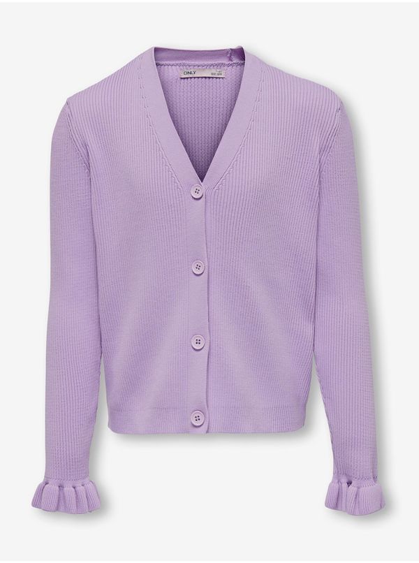 Only Light purple girly cardigan ONLY Sally - Girls