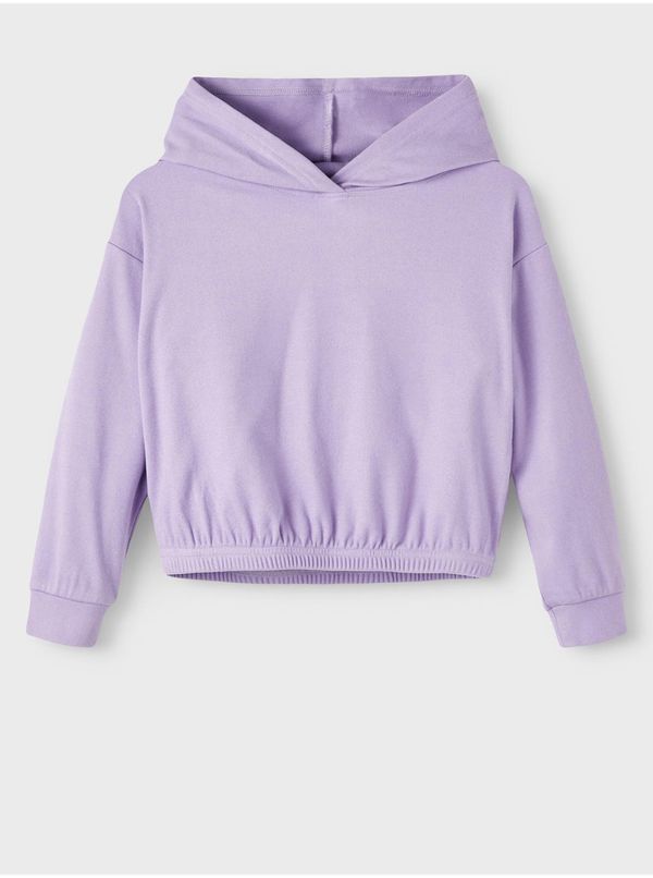 name it Light purple girly hoodie name it Louise - Girls