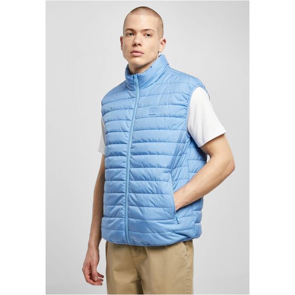 Urban Classics Lightweight Bubble Vest Horizontal Blue