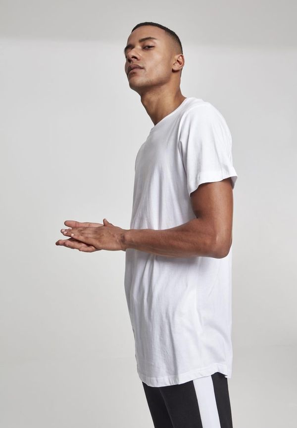 UC Men Long T-shirt in the shape of white