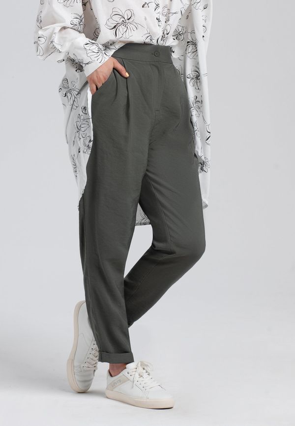 Look Made With Love Look Made With Love Woman's Trousers 245 Nature