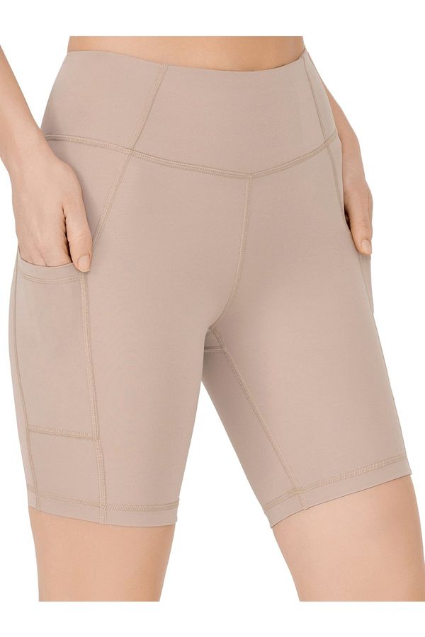 LOS OJOS LOS OJOS Women's Beige High Waist Consolidator