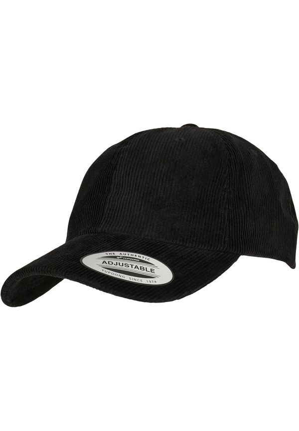 Flexfit Low-profile corduroy cap Dad Cap black