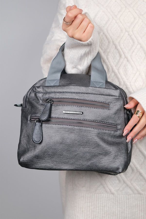 LuviShoes LuviShoes 869 Gray Raven Women's Daily Bag