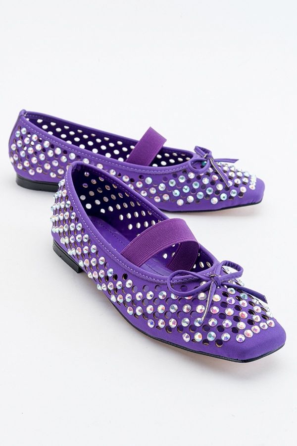 LuviShoes LuviShoes Babes Purple Women's Flats