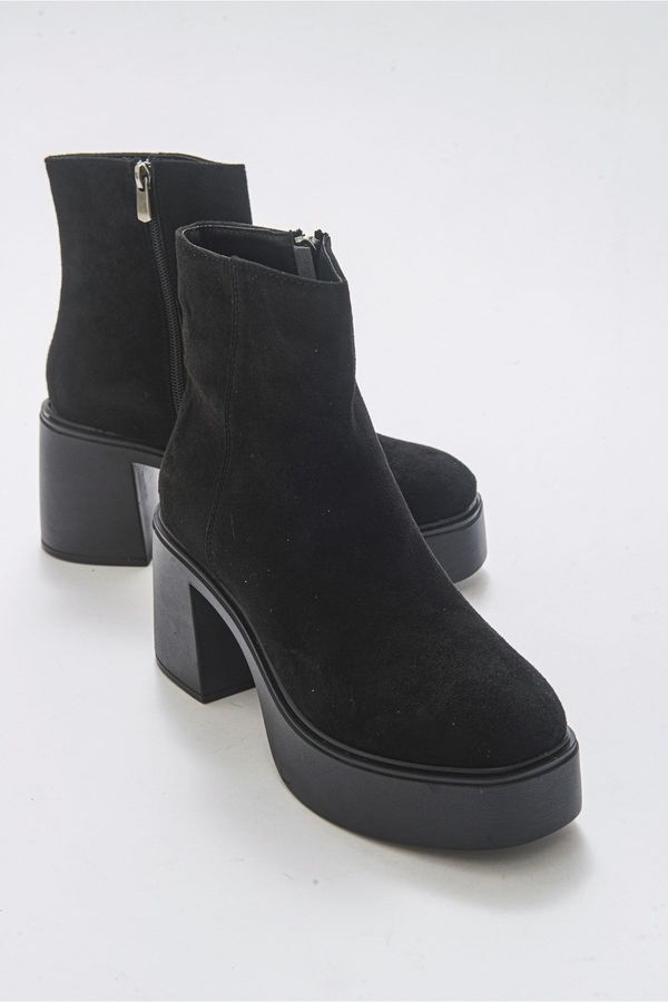 LuviShoes LuviShoes West Black Suede Women's Boots