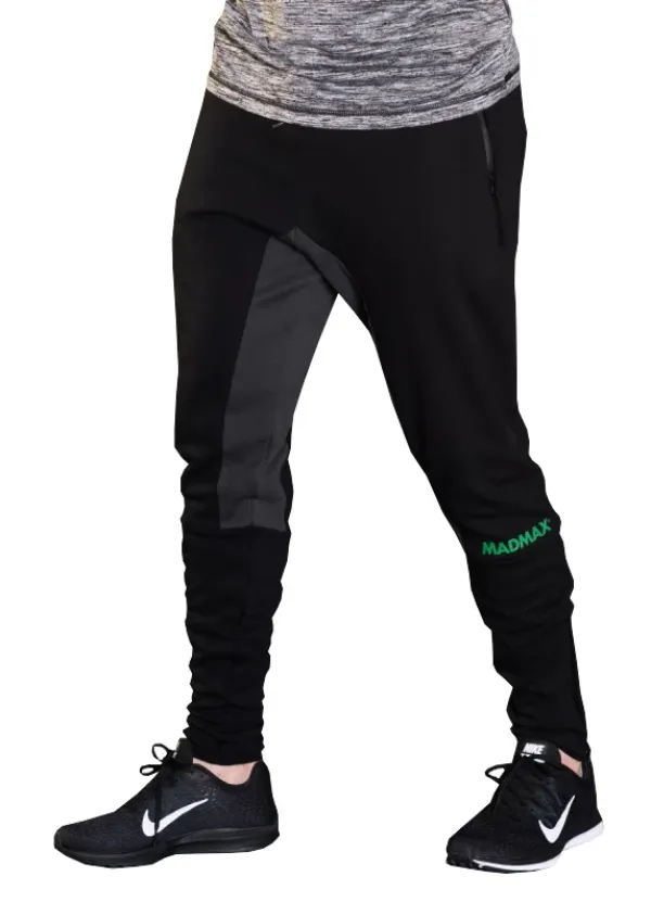 MadMax MadMax Sweatpants with zipper MSW307 black S