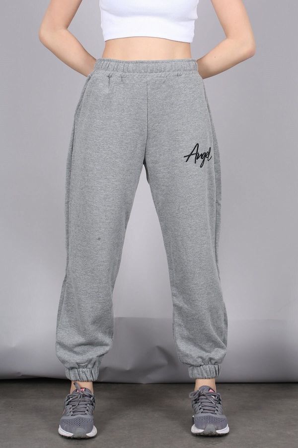 Madmext Madmext Women's Gray Mad Girls Tracksuit Mg817