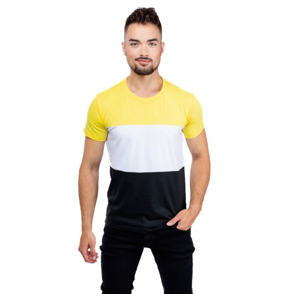 Glano Man T-shirt GLANO - yellow