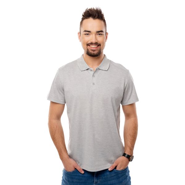 Glano Men ́s T-shirt GLANO - grey