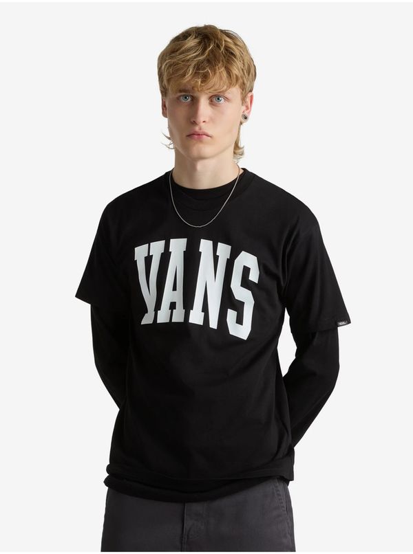 Vans Men's black T-shirt VANS Arched - Men