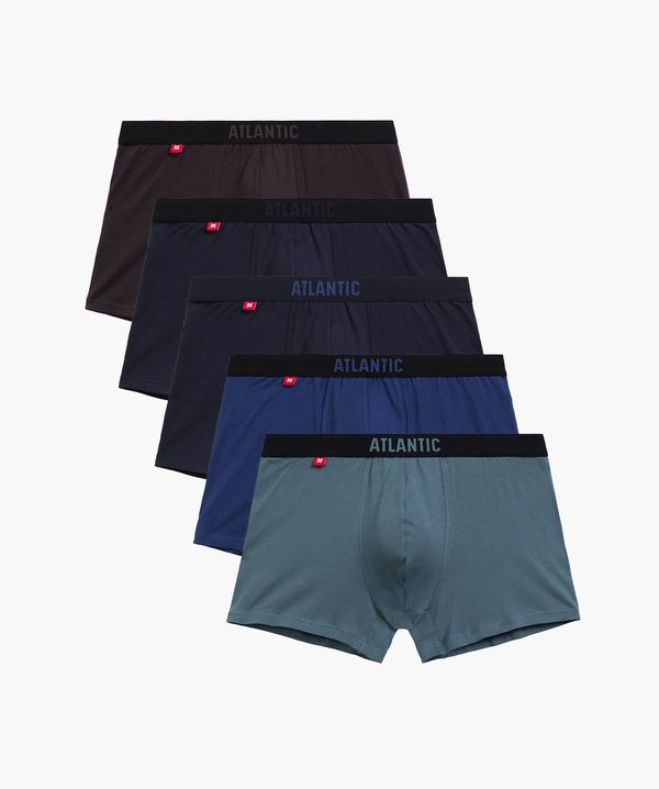 Atlantic Men's Boxer Shorts ATLANTIC 5Pack - Multicolored