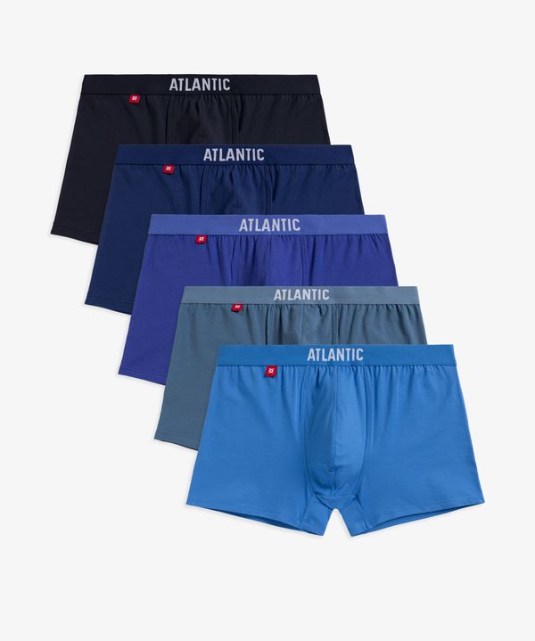 Atlantic Men's Boxer Shorts ATLANTIC 5Pack - Multicolored