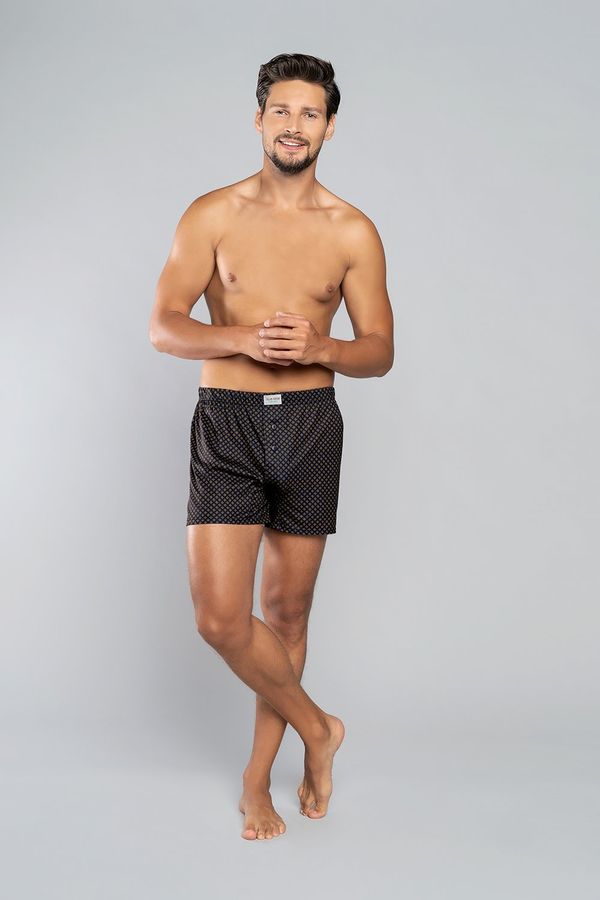 Italian Fashion Men's boxer shorts Norman - rosette print