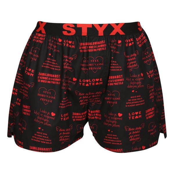 STYX Men's Boxer Shorts Styx art sports rubber Valentine's Day lyrics