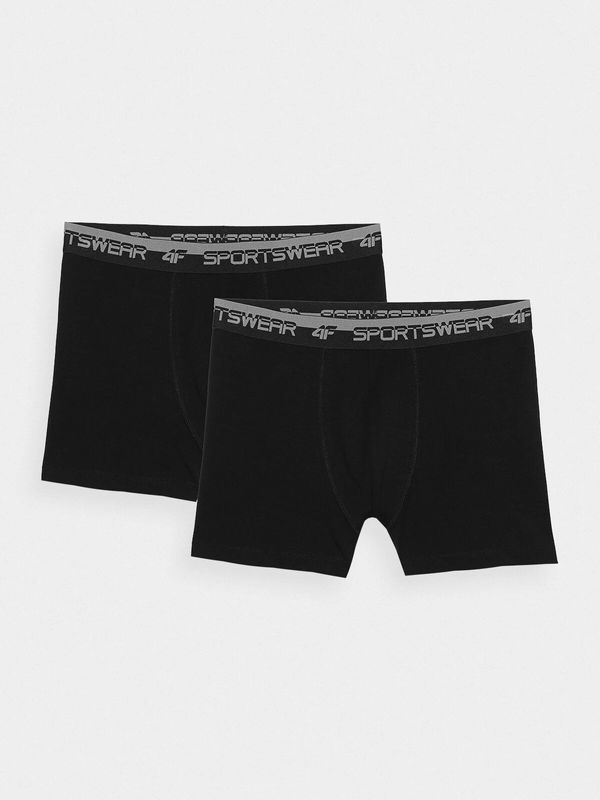 4F Men's Boxer Underwear 4F (2Pack) - Black