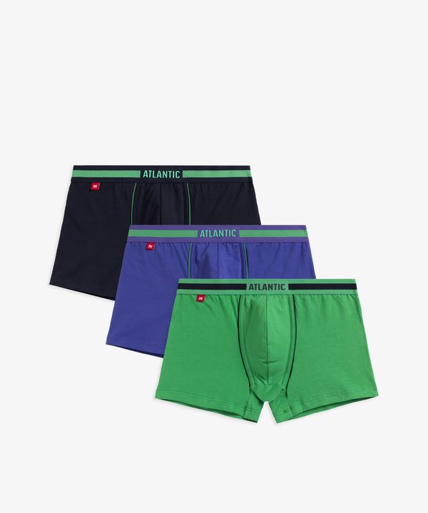 Atlantic Men's boxers ATLANTIC 3Pack - multicolor