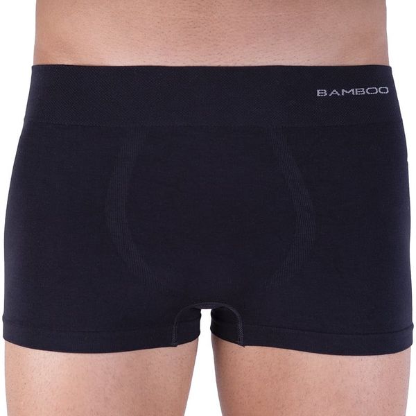 Gino Men's boxers Gino seamless bamboo black