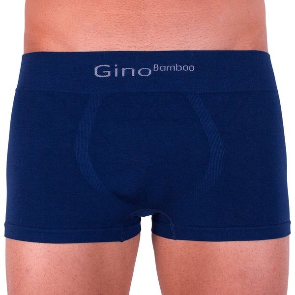 Gino Men's Boxers Gino seamless bamboo blue
