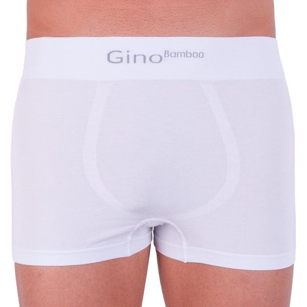 Gino Men's boxers Gino seamless bamboo white